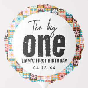The BIG One 1st Birthday Balloon