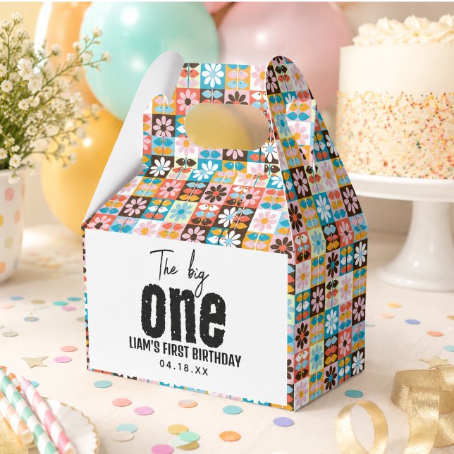 The BIG One 1st Birthday Favor Boxes (The BIG One 1st Birthday Favor Boxes)