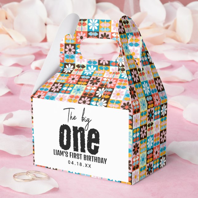 The BIG One 1st Birthday Favor Boxes (Wedding)