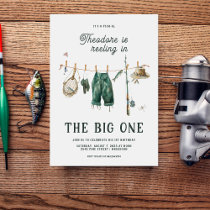 The Big One | 1st Birthday Fishing Invitation