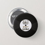 The Big One 90&#39;s Hip Hop 1st Birthday/Baby Shower  Button