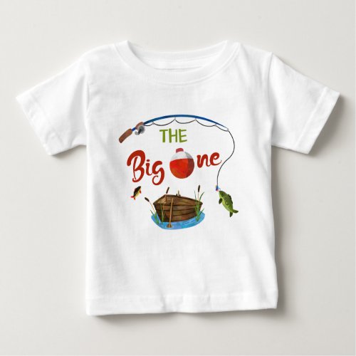 The big ONE baby t_shirt Boy O_fish_ally ONE shirt