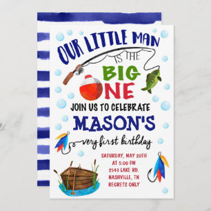 The Big One Birthday Invitation
