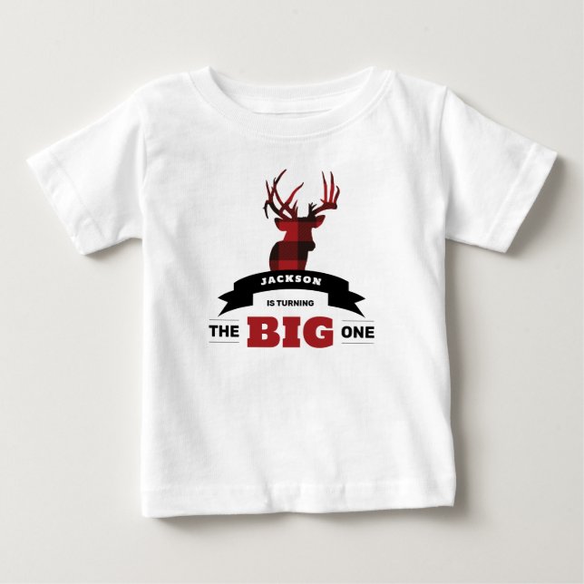 The Big One Birthday T-Shirt - First Birthday (Front)