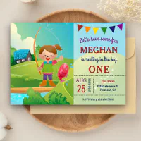 The Big One - First Birthday Invitation - Fishing Birthday