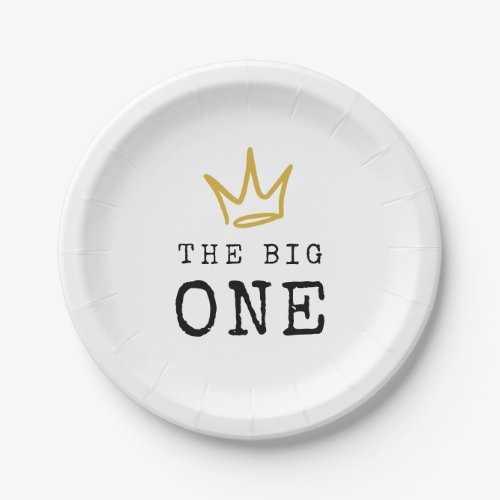 The BIG ONE  Notorious 90s 1st Birthday Party Paper Plates