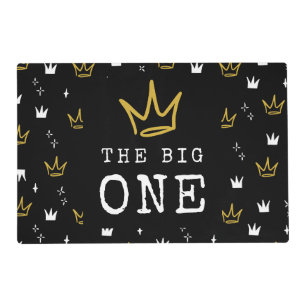 The BIG ONE   Notorious 90's 1st Birthday Party Placemat
