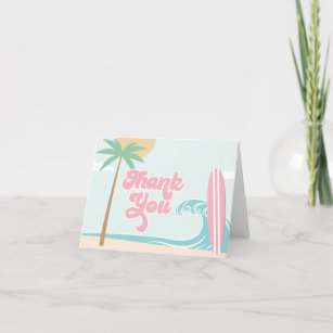 Fishing Birthday Thank You Card Fishing party, Zazzle