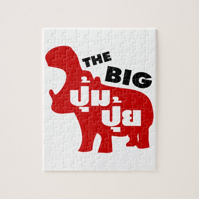 THE BIG PUM PUI ☆ Fat in Thai Language ☆ Jigsaw Puzzle (Vertical)
