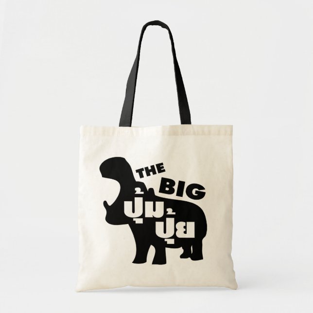 THE BIG PUM PUI ☆ Fat in Thai Language ☆ Tote Bag (Front)
