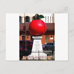 THE BIG RED APPLE - Cornelia, Georgia Postcard