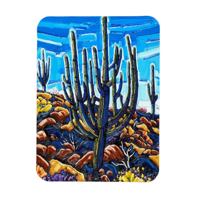 The Big Saguaro Magnet (Vertical)