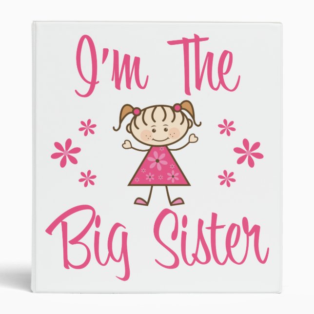 The Big Sister 3 Ring Binder (Front)