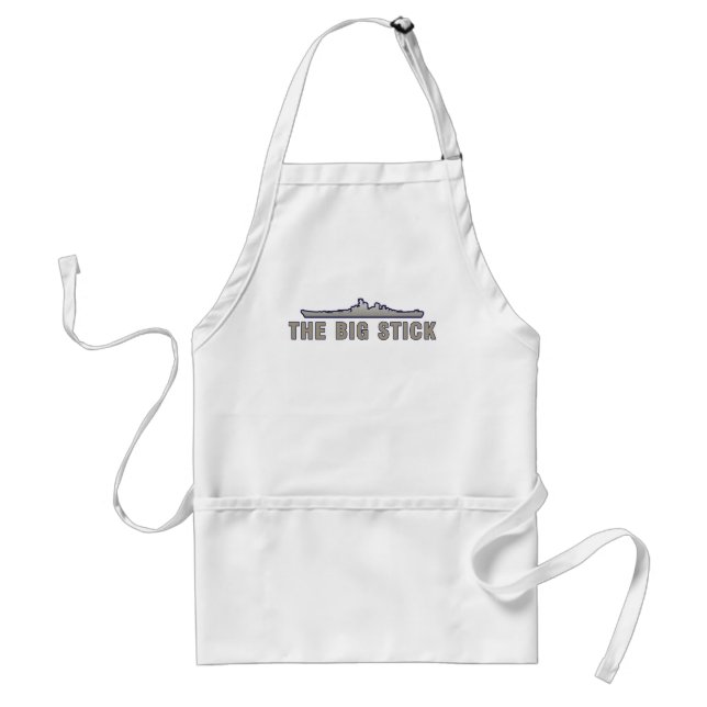 The Big Stick Adult Apron (Front)