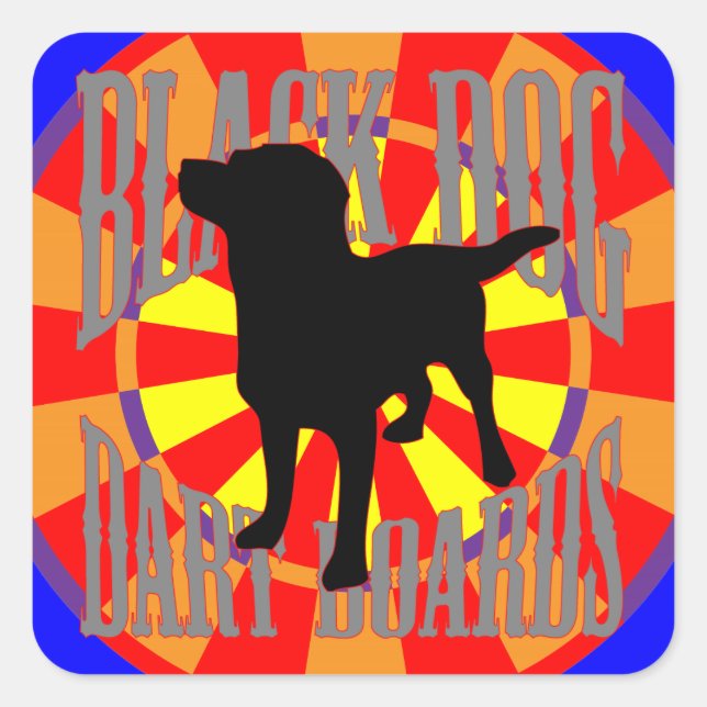 The Big Top Square Sticker (Front)