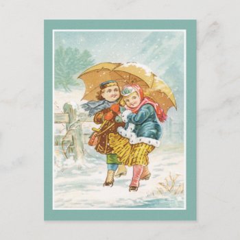 The Big Umbrella Postcard by shirleypoppy at Zazzle