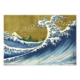 The Big Wave Color   Hokusai   Photo Print