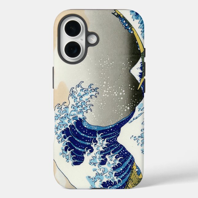 The big wave of Kanagawa Katsushika Hokusa Case-Mate iPhone Case (Back)