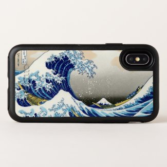 The big wave off Kanagawa Katsushika Hokusai art OtterBox Symmetry iPhone X Case