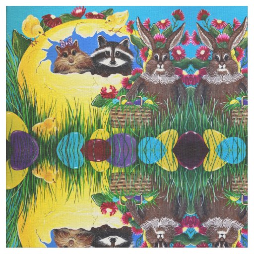 The BIG Yellow Egg Fabric