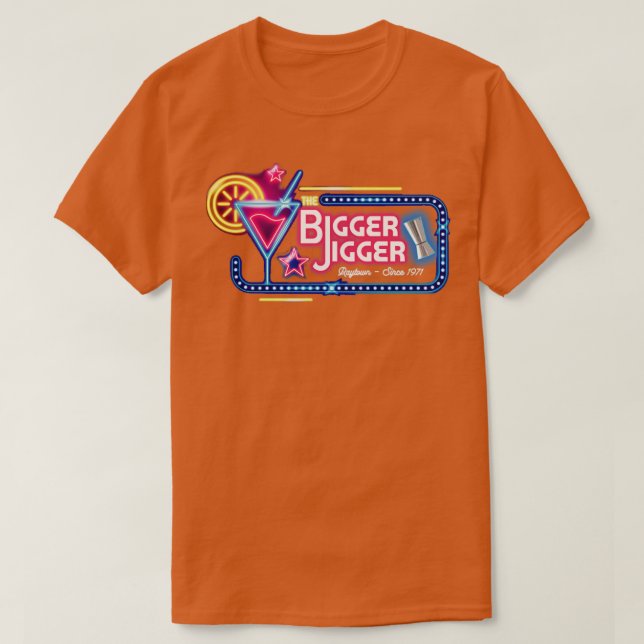The Bigger Jigger from Mamas Family T-Shirt (Design Front)