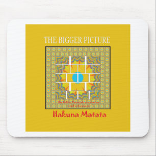 The Bigger Picture Art Print Mouse Pad