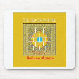 The Bigger Picture Art Print Mouse Pad