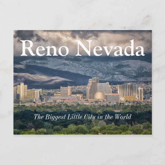 The Biggest Little City in the World Postcard (Front)