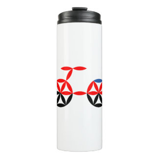 The Bike Of Life - Sacred Shapes. Thermal Tumbler
