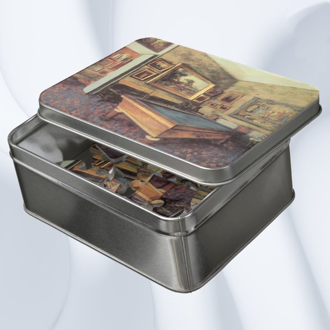 The Billiard Room at Menil Hubert by Edgar Degas Jigsaw Puzzle (Creator Uploaded)