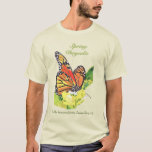The Bilys Spring Gathering 2026 T-Shirt<br><div class="desc">The Billy Spring Gathering 2026 T-Shirt  honoring our 36th annual Spring gathering (plus or minus). The Monarch butterfly was drawn with color pencil by Miguel Carvajal,  fellow Billy.
The Billy Foundation has be supporting community for gay. bi and trans men since 1988. https://www.thebillys.org/</div>