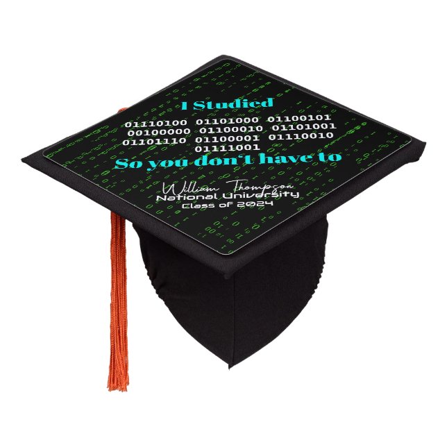 Science Grad Cap Science Graduation Cap