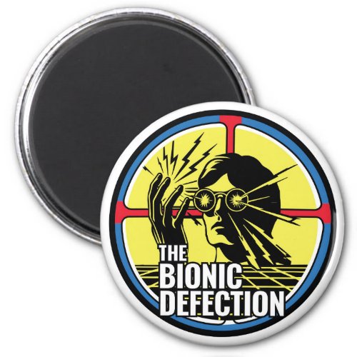 The Bionic Defection Electric Man Magnet _ Round