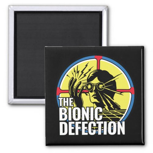 The Bionic Defection Electric Man Magnet _ Square