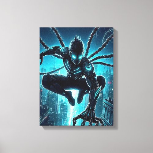 The Bionic Vigilante Canvas Print