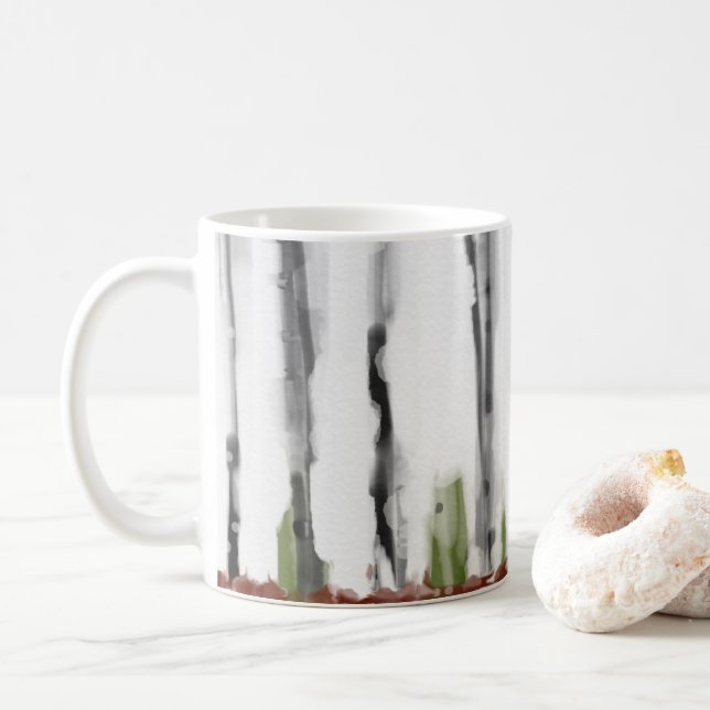 The Birch Coffee Mug (With Donut)