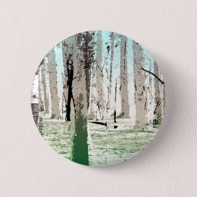 The Birch Forest Button (Front)