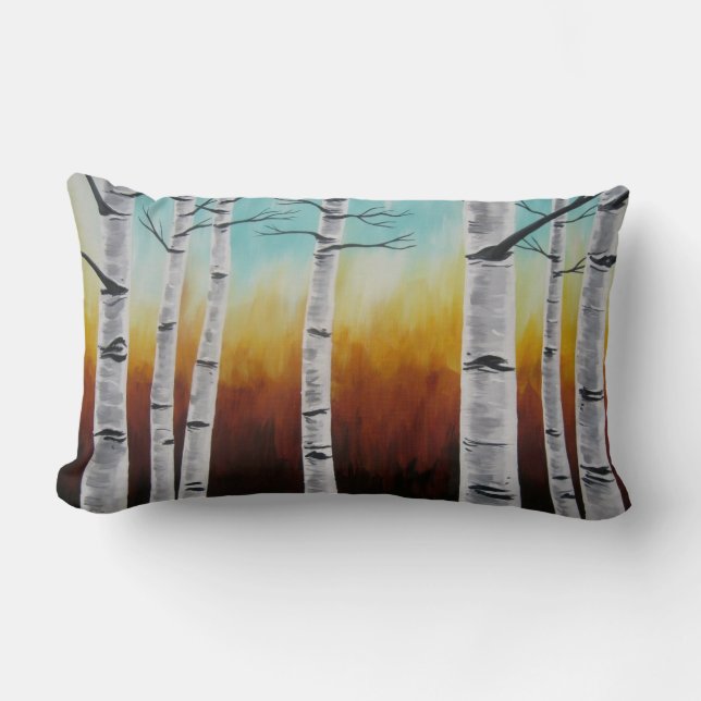 The Birches Pillow (Front)