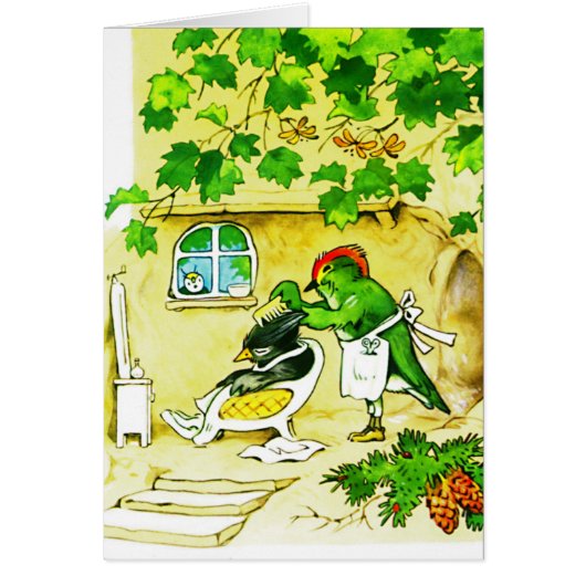 The Bird Barber Cards (Front)