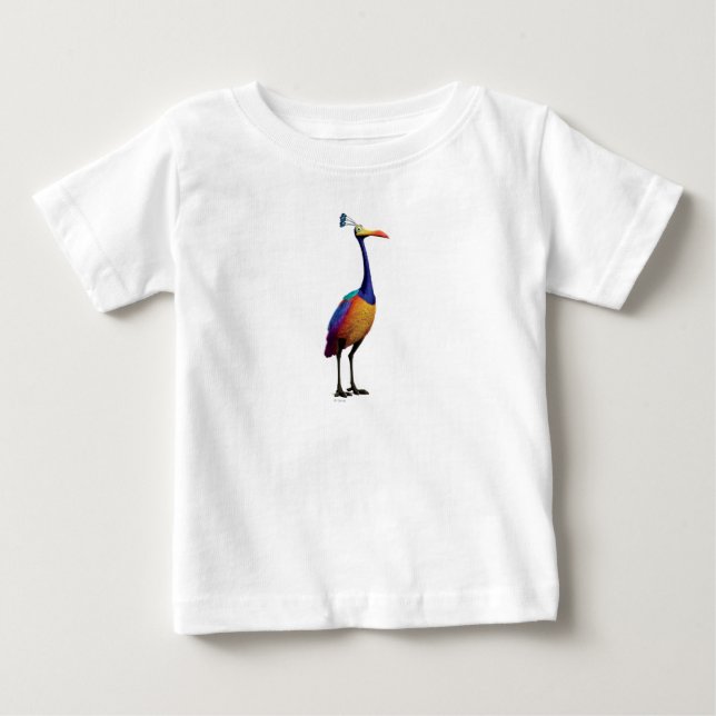 The Bird from the Disney Pixar UP Movie (Kevin) Baby T-Shirt (Front)