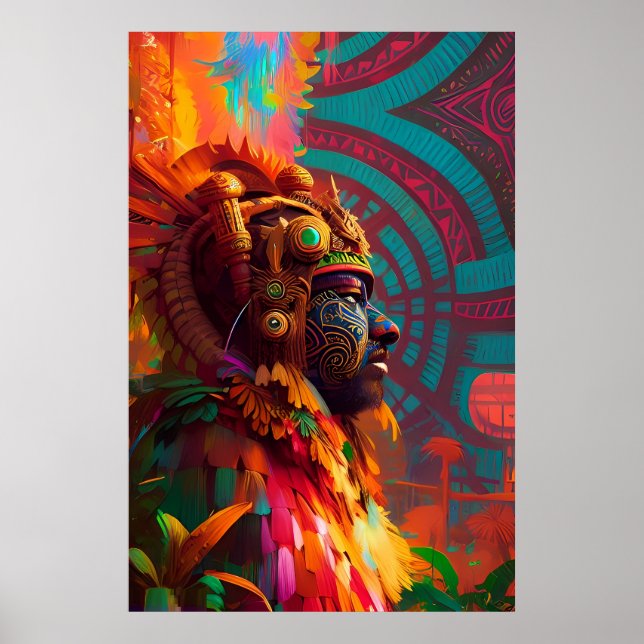 The Bird Man Ken Gage Fantasy Poster (Front)