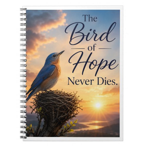 The Bird of Hope Never Dies Notebook