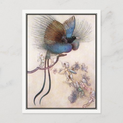 The Bird of Paradise by Warwick Goble Postcard