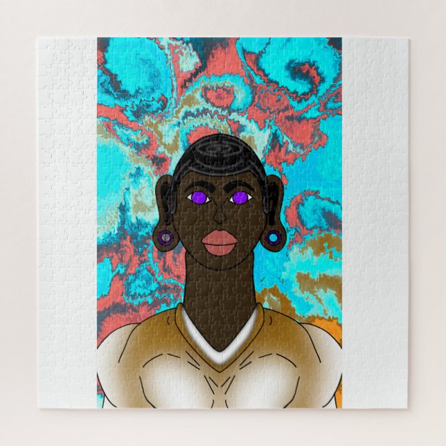 The bird of the universe, the energy of love jigsaw puzzle (Vertical)