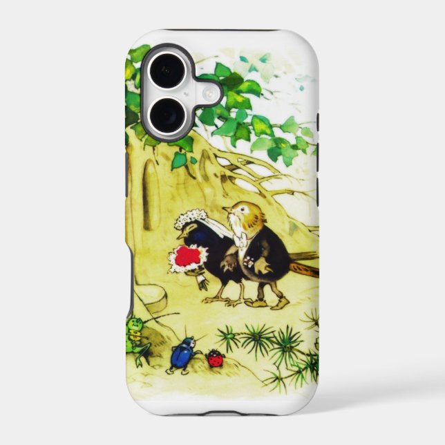 The Bird Wedding Iphone Case (Back)