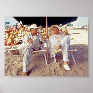 The Birdcage Beach Vibes Poster