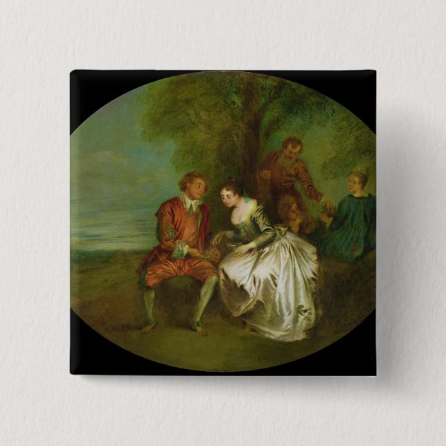 The Birdnester Pinback Button (Front)