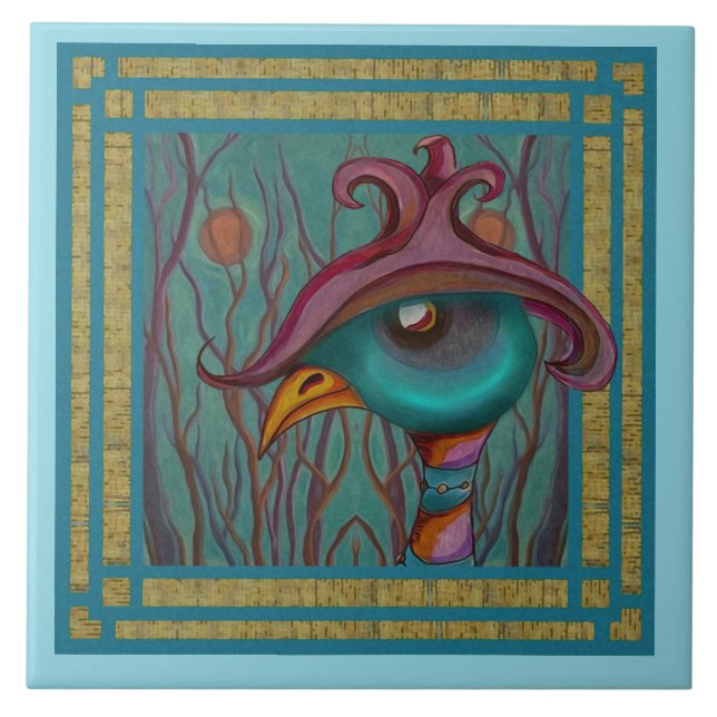 The Birds Ceramic Tile (Front)