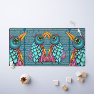 The Birds Desk Mat