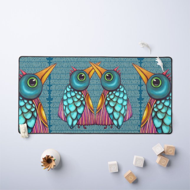 The Birds Desk Mat (Kids Table)